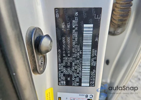 2017 Toyota 4Runner Limited from USA, damaged, VIN JTEBU5JR8H5431610